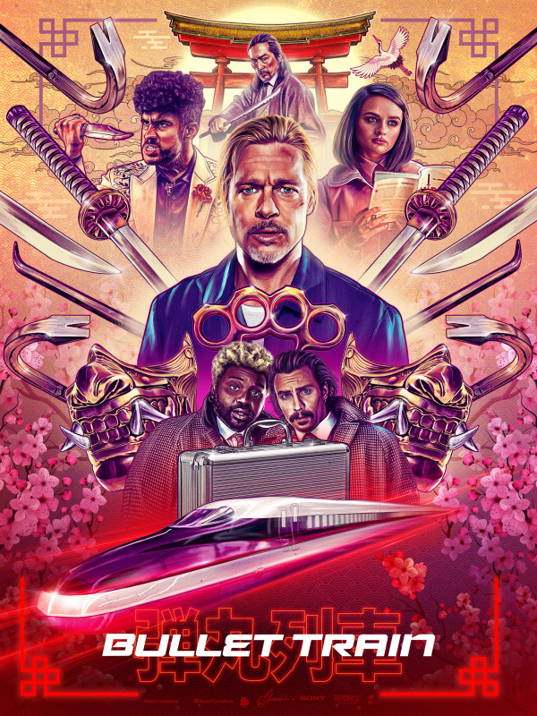 Bullet Train (2022) - Poster US - 1875*2500px